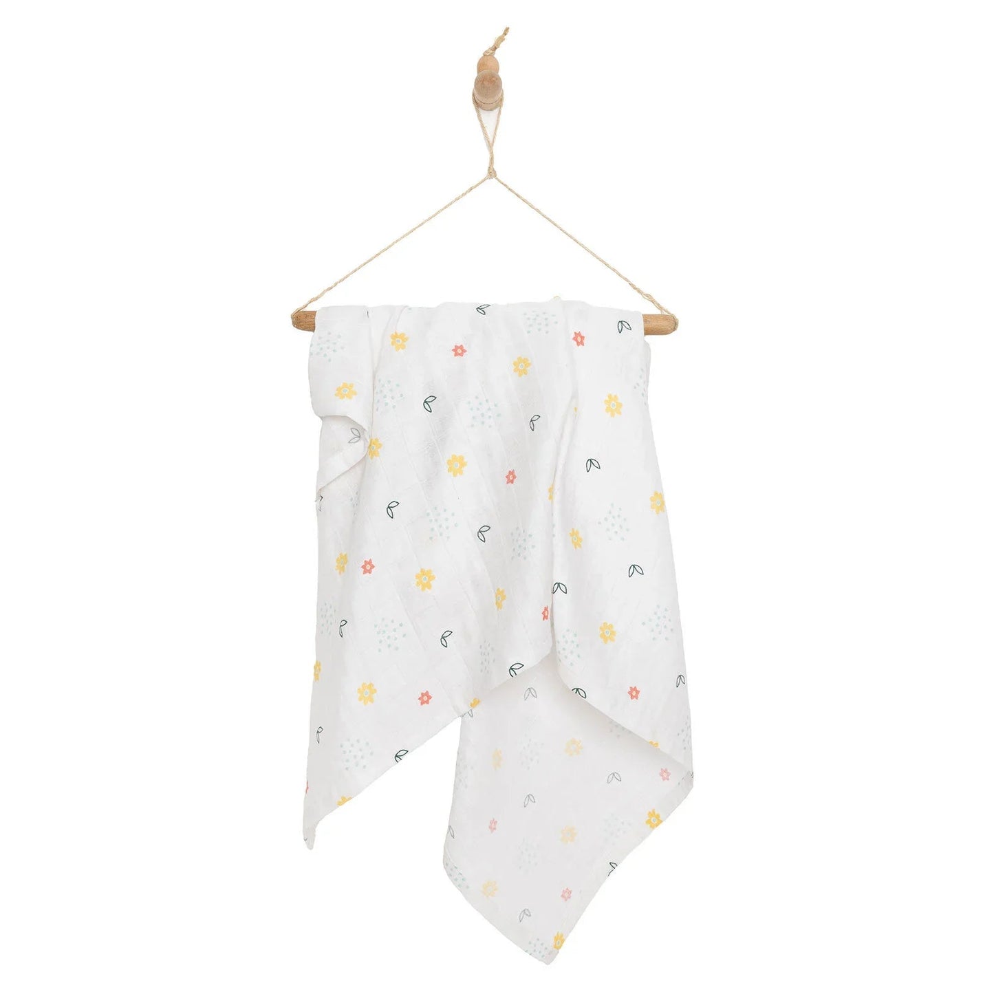 Little Dreams Girl Muslin Blanket - Patterned - mezetto