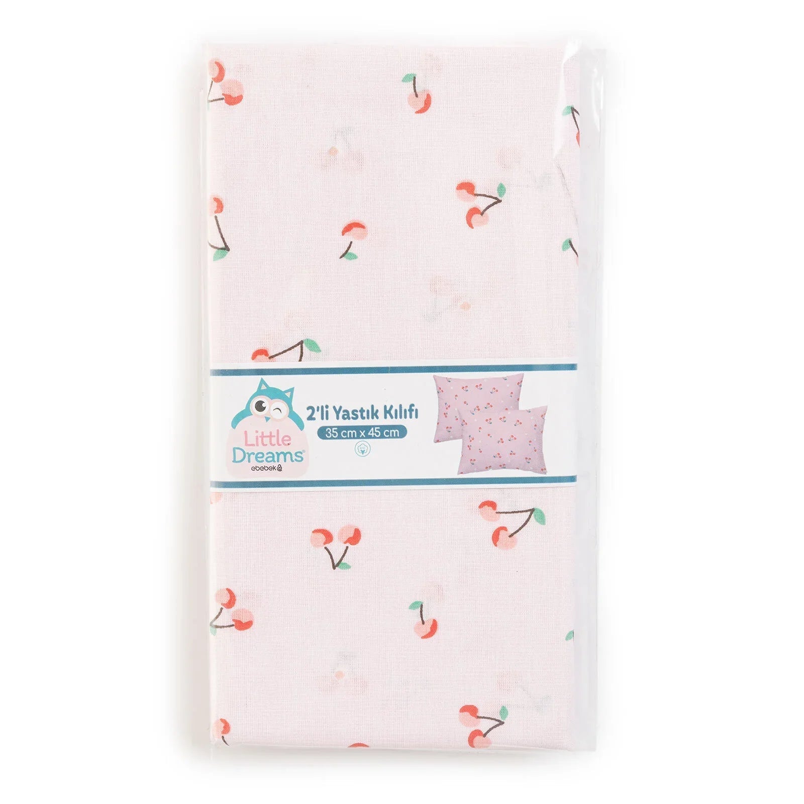 Little Dreams Girl Pillowcase - Pink - mezetto