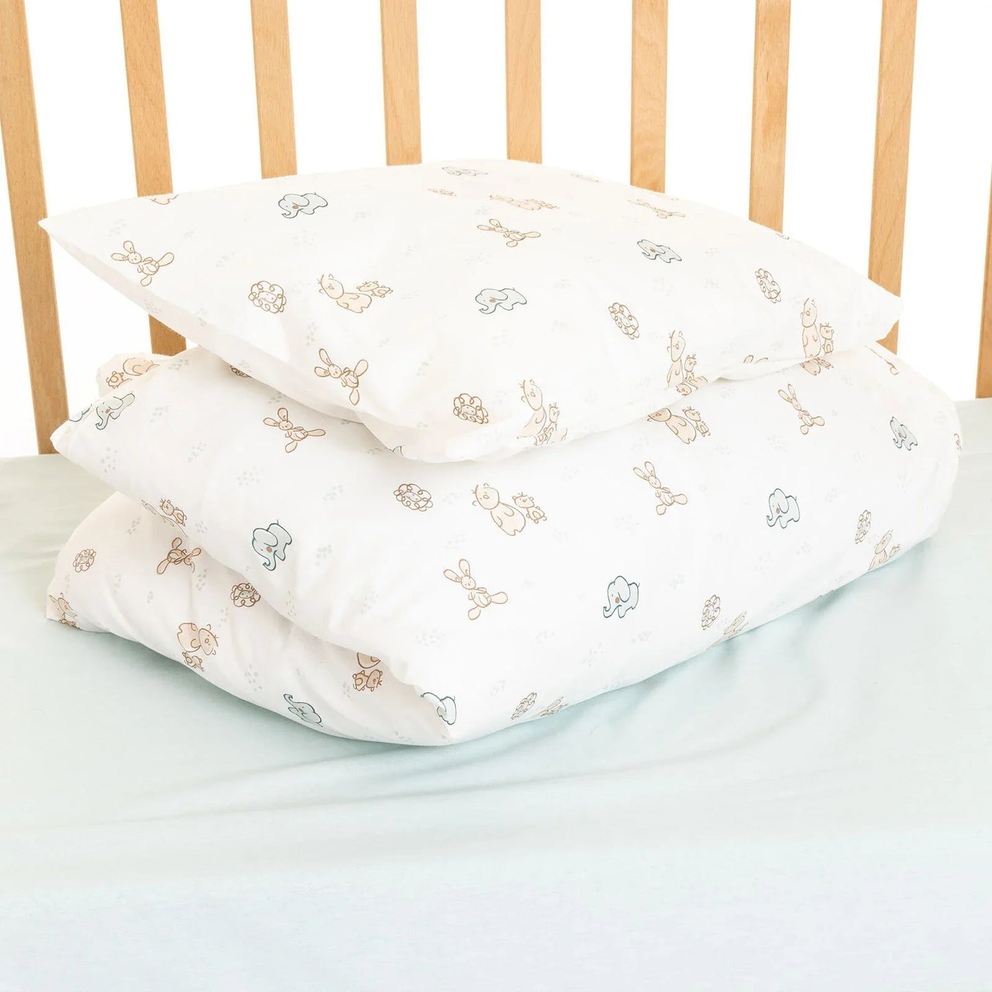 Little Dreams Unisex Baby Duvet Cover - Printed - mezetto