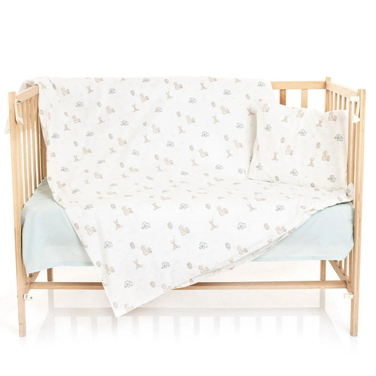 Little Dreams Unisex Baby Duvet Cover - Printed - mezetto