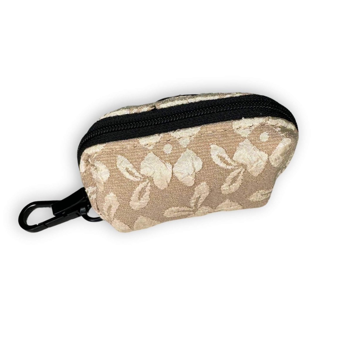 Luxe Poo Bag Holder - Toffee Latte Petals - mezetto PupClub Couture PupClub Couture