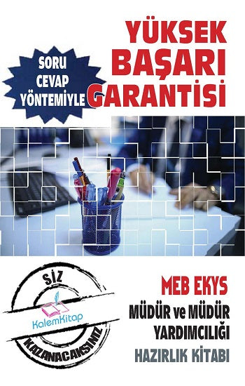 MEB EKYS (Müdür ve Müdür Yardımcılığı) Konu Anlatımlı Soru Bankası