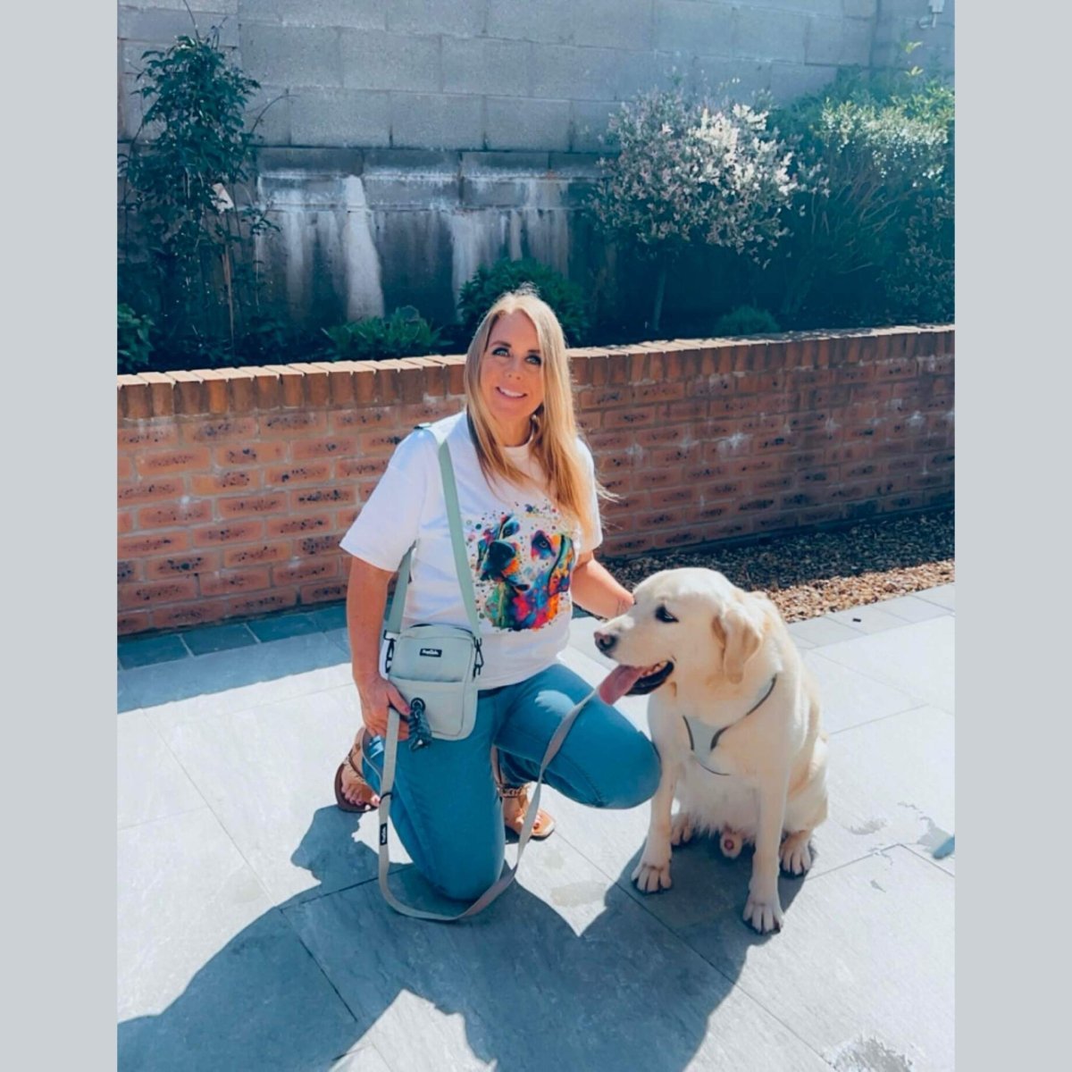 Mini Dog Walking Bag - Sage Green - mezetto PupClub Couture PupClub Couture