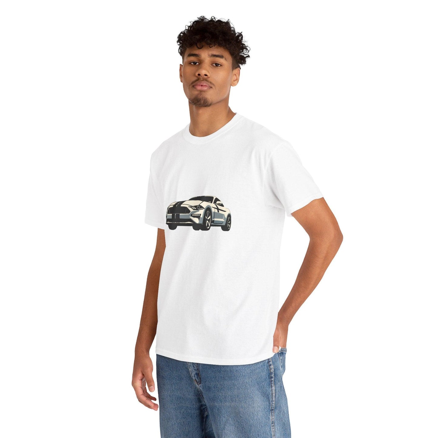 Minimalistic Mustang T-Shirt – Classic American Muscle Tee - mezetto KEOLIX KEOLIX