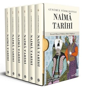 Naima Tarihi (6 Kitap Takım) - Günümüz Türkçesiyle – Mustafa Naima – Yeditepe Yayınevi – kitap kapağı
