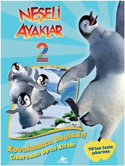 Neşeli Ayaklar 2 - Çıkartmalı Oyun Kitabı - mezetto