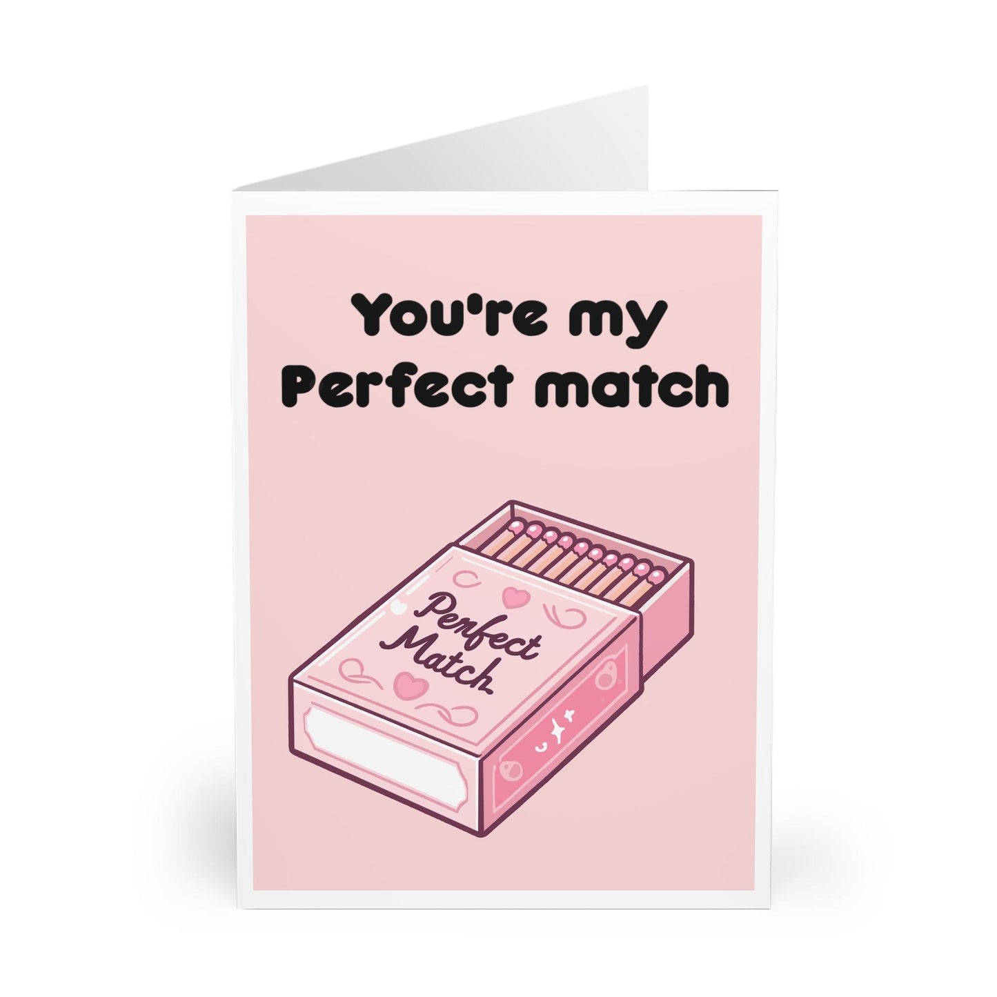 Perfect Match Card – Funny Cute Romantic Greeting Card - mezetto KEOLIX KEOLIX