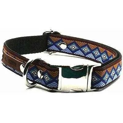 Personalised Cotton Dog Collar for Stylish Medium Breeds ๐พ-1