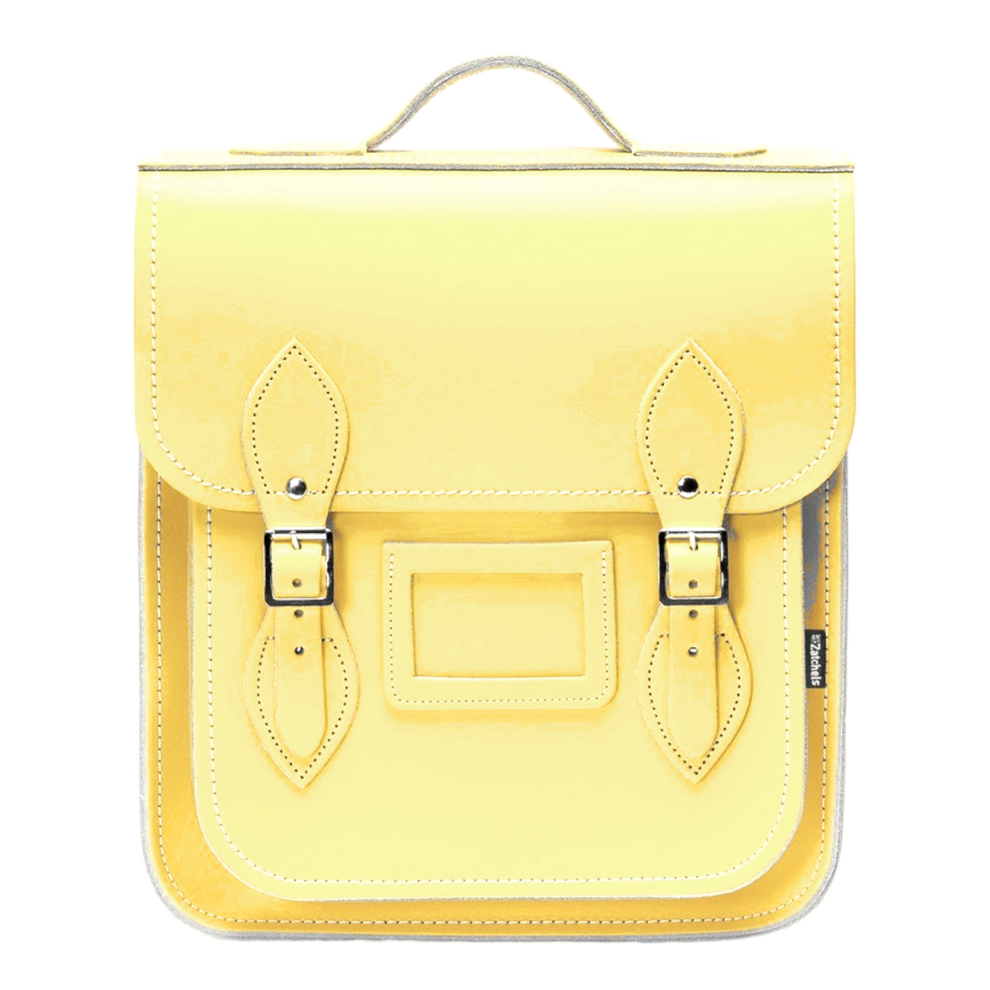 Handmade Leather City Backpack - Primrose Yellow-0