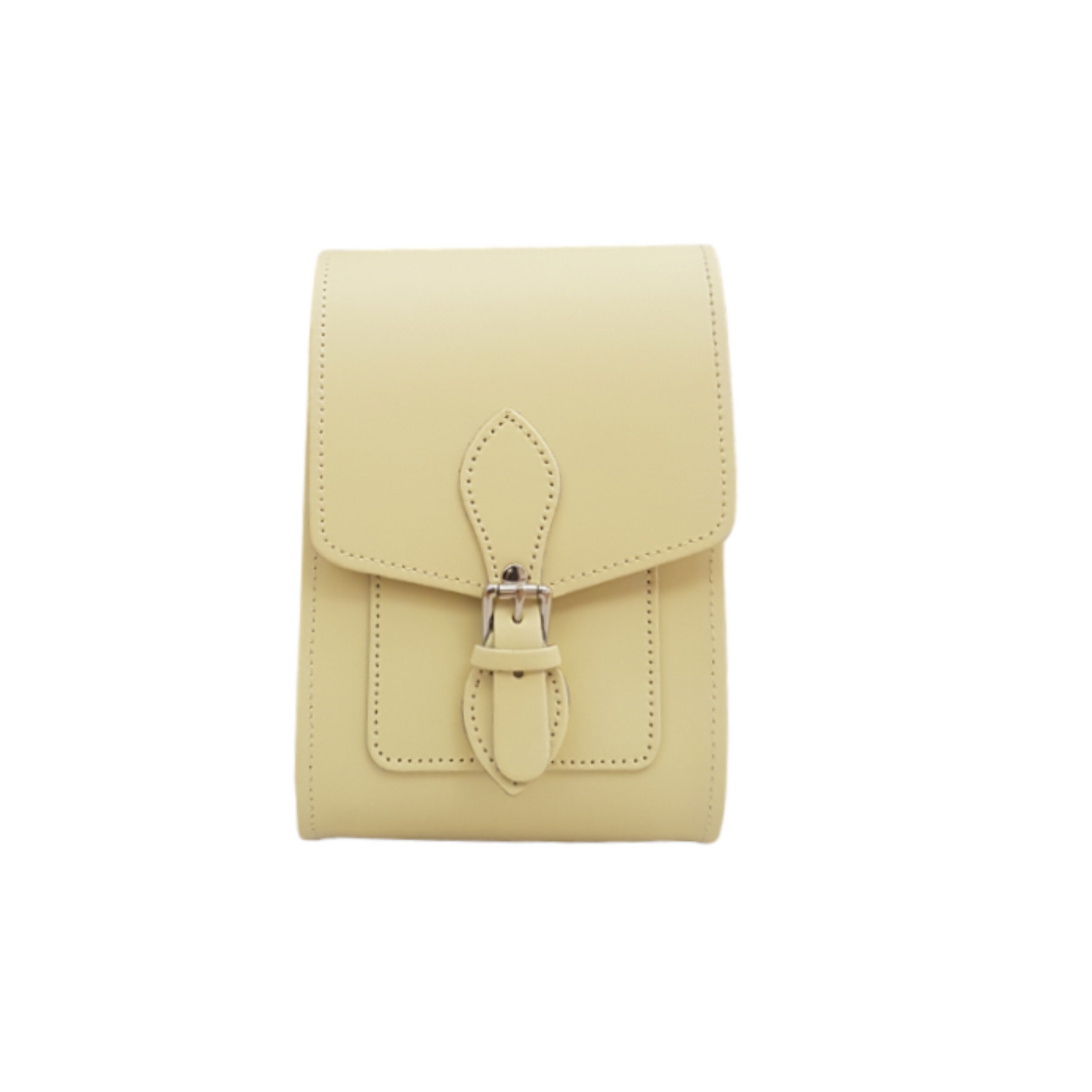 Handmade Leather Festival Phone Bag - Primrose Yellow-1