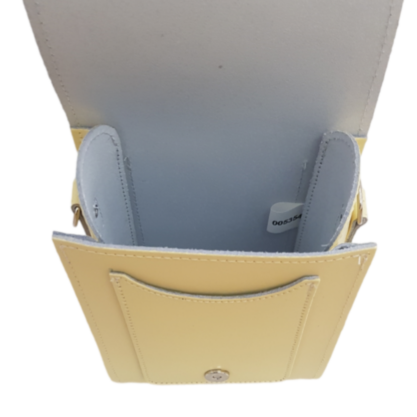 Handmade Leather Festival Phone Bag - Primrose Yellow-3