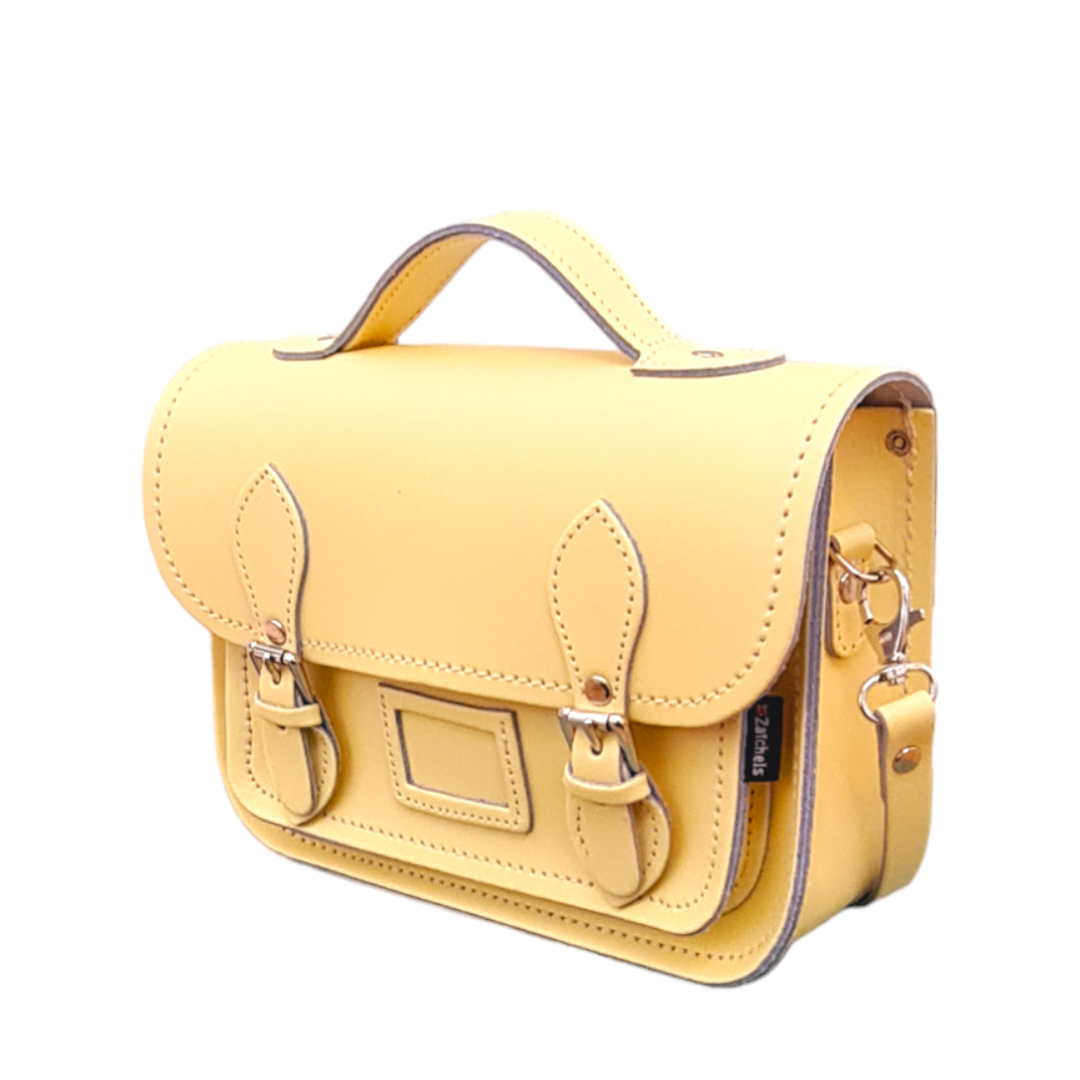 Handmade Leather Midi Collection Gift Set - Primrose Yellow-1
