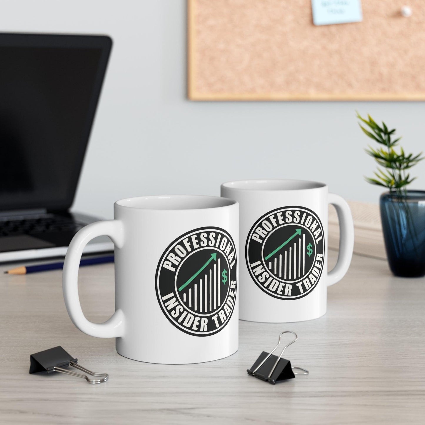 Professional Insider Trader Mug | Finance Pun 11 oz - mezetto KEOLIX KEOLIX