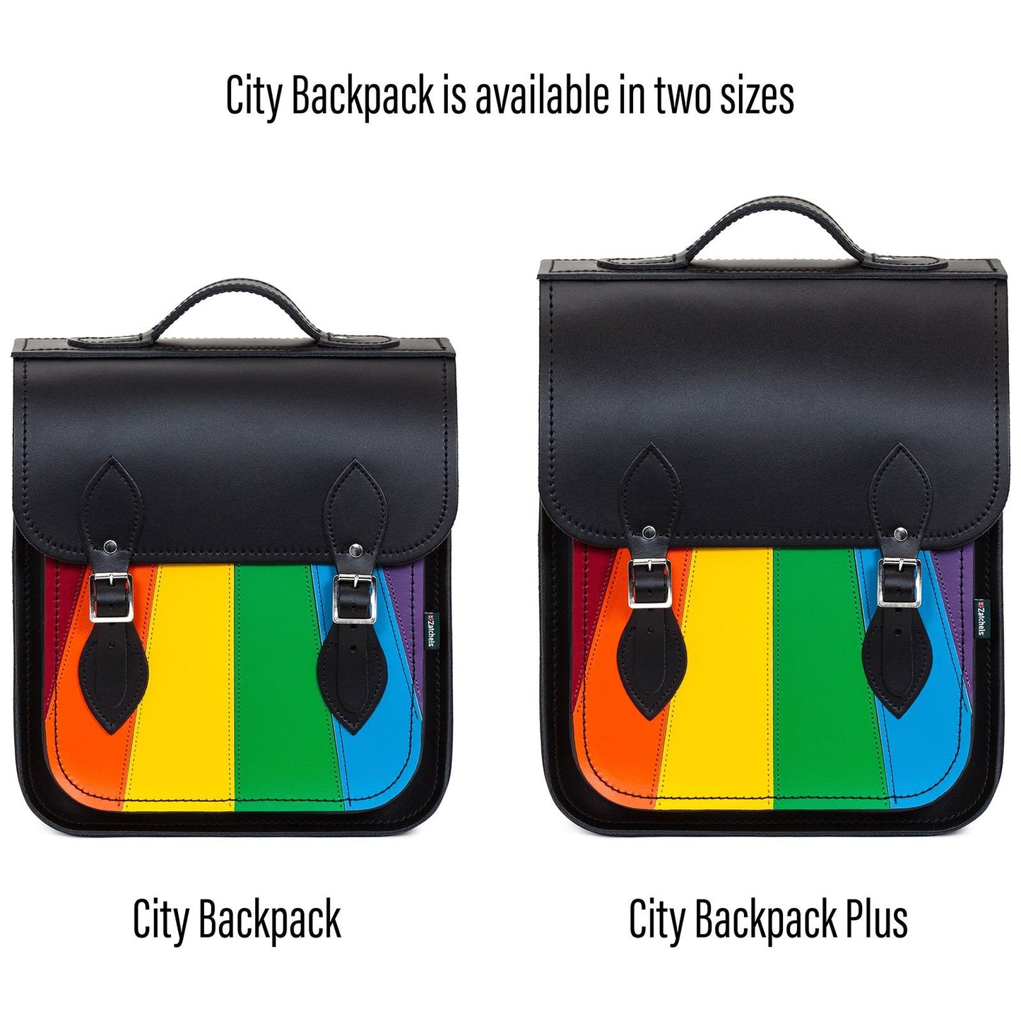 Handmade Leather City Backpack - Pride-5