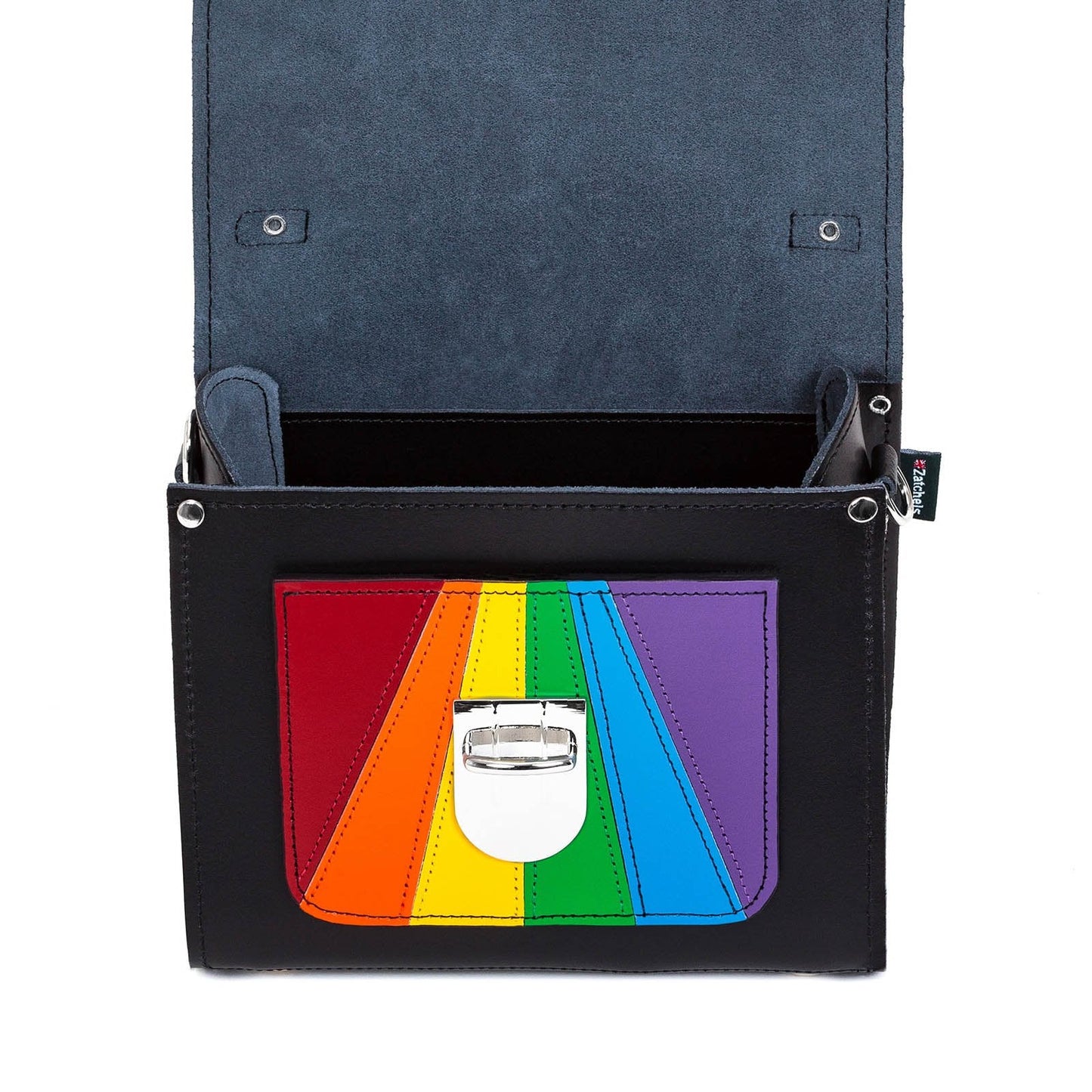 Handmade Leather Sugarcube Handbag - Pride-2