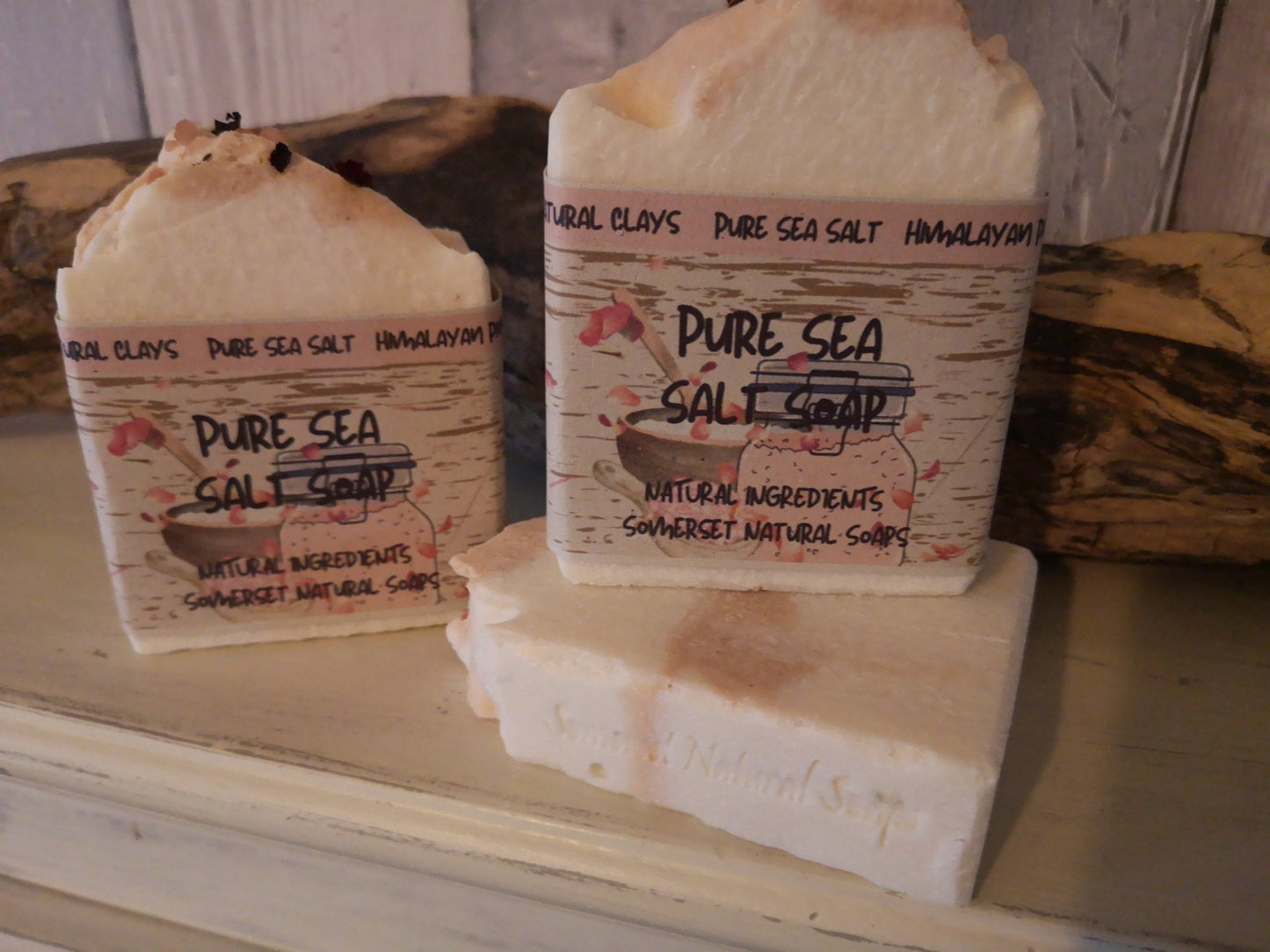Pure Sea Salt Soap - mezetto Shopify Collective Somerset Natural Soaps
