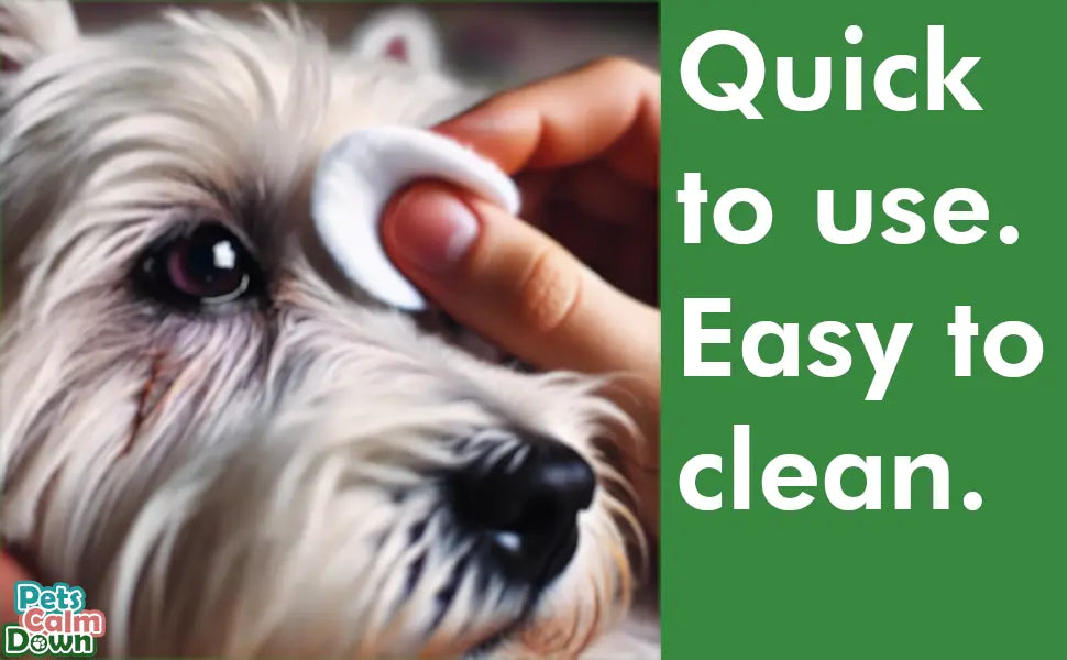 Tear Stain Remover. Gently Remove Eye Residue & Prevent Stains