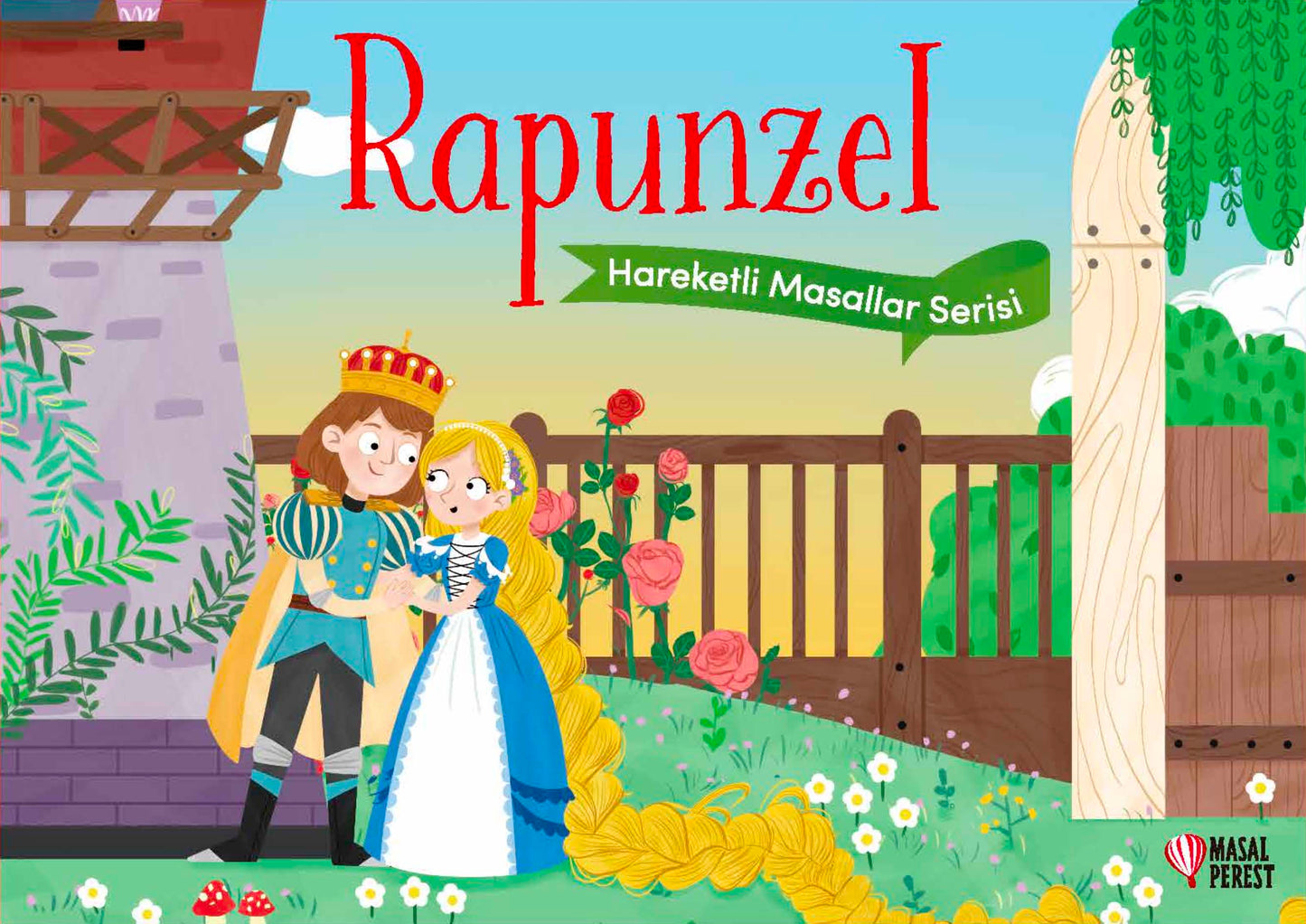 Rapunzel - Hareketli Masallar Serisi (Ciltli)