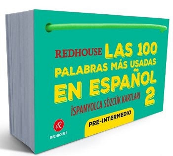 Redhouse Las 100 Palabras Mas Usadas En Espanol-2 (İspanyolca Dil Kartları)