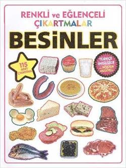 Renkli ve Eğlenceli Çıkartmalar - Besinler (Food) - mezetto