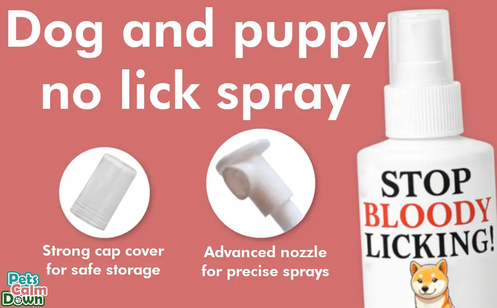 Teething, chewing & licking spray. Stop chewing furniture, shoes, bandages (natural herbal)