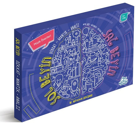 Sağ Beyin Sol Beyin Egzersizleri Set (3 Kitap)