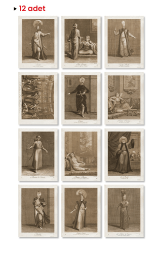 Sanat Kartpostal Seti (12'li) - Fol Kitap Kitap