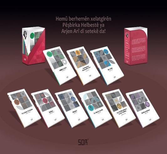 Seta Xelatgiren Peşbirka Helbeste Ya Arjen Ari (9 Kitap Set)