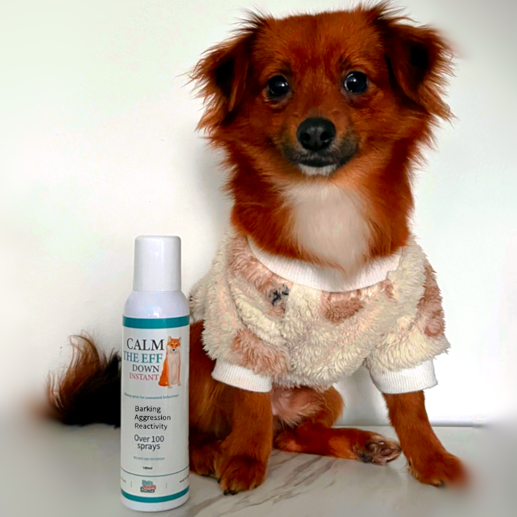Dog training spray for barking, jumping, aggression, whining