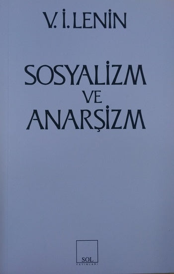 Sosyalizm ve Anarşizm