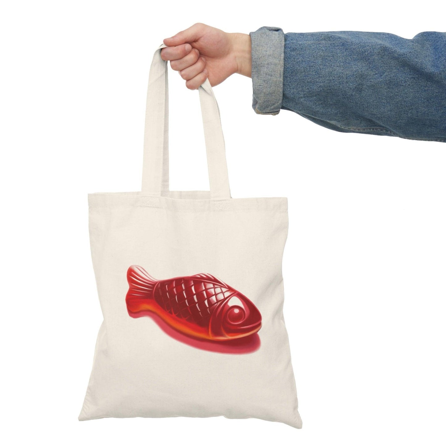 Swedish Fish Tote – Quirky Recycled Cotton - mezetto KEOLIX KEOLIX