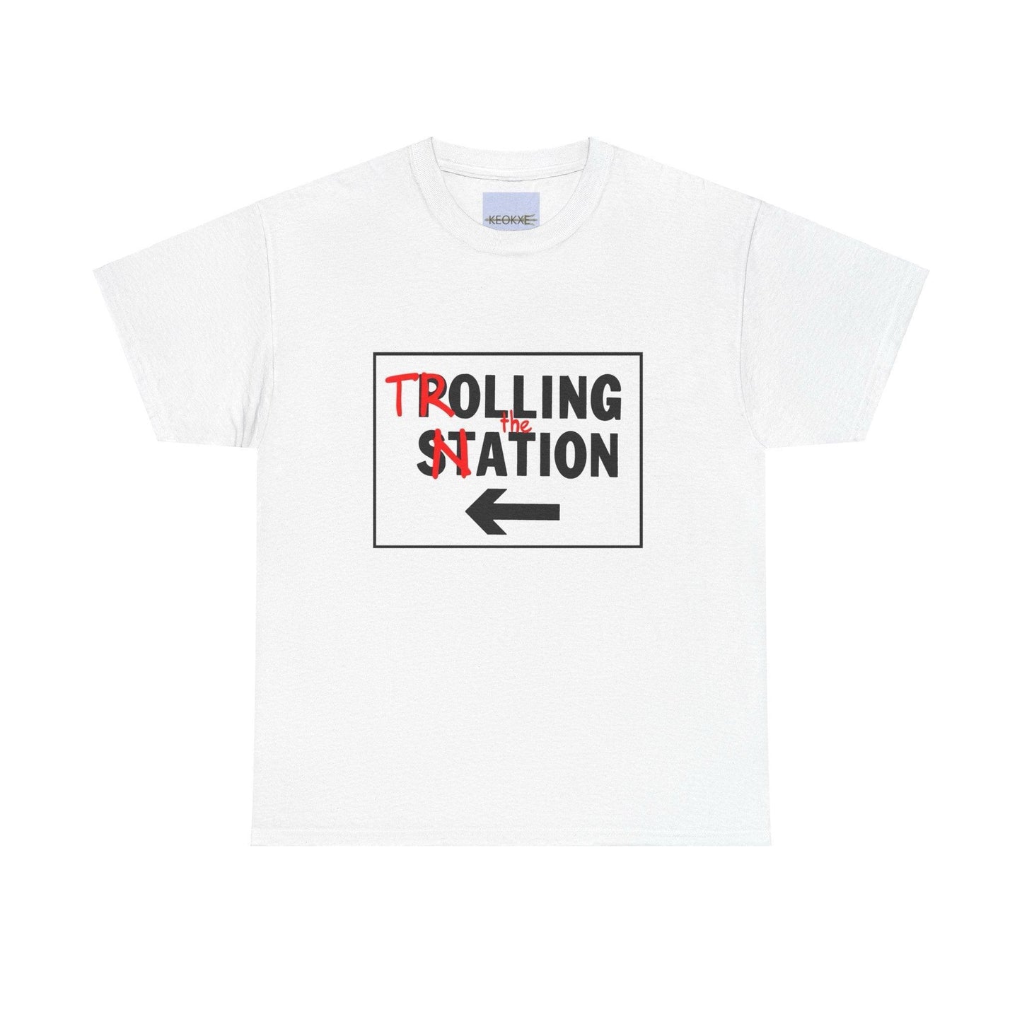 Trolling the Nation T-Shirt | Satirical Polling Sign Tee - mezetto KEOLIX KEOLIX