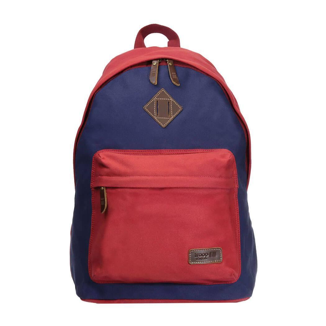 TRP0384 Troop London Heritage Canvas Backpack, Casual Daypack-8