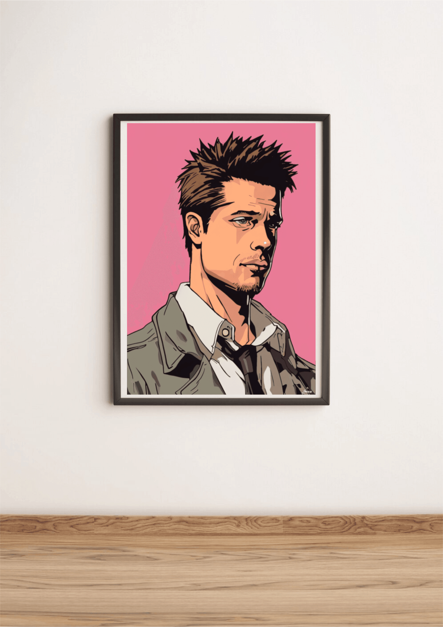 Tyler Durden Art Print | Fight Club Poster | A3 A4 A5 Sizes - mezetto KEOLIX KEOLIX