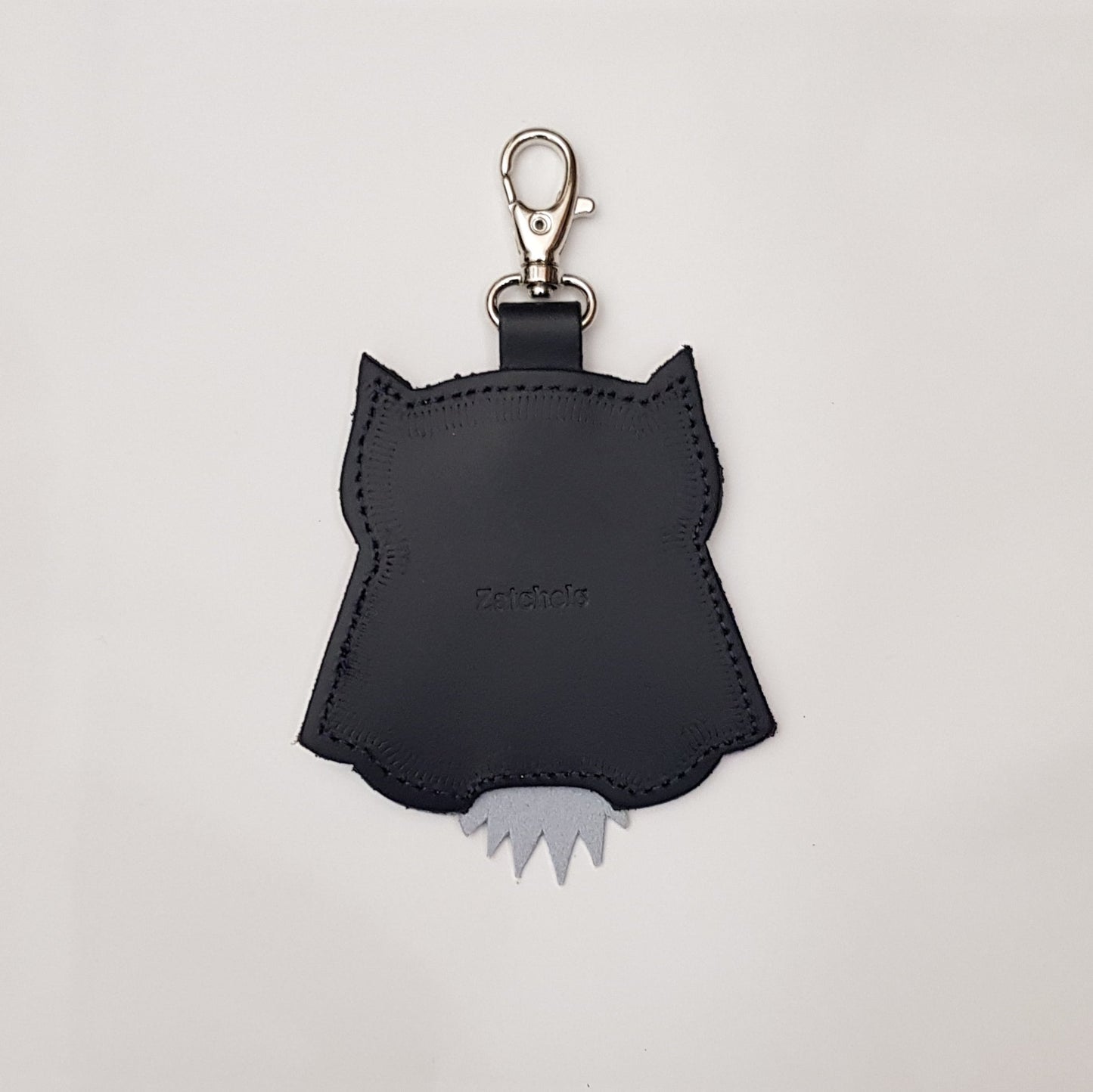 Owl bag charm - Union Jack - Navy Blue-2