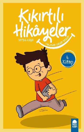 Yakından Gelen Sesler - Kıkırtılı Hikayeler – Serpil Kaya – Mavi Kirpi Yayınları – kitap kapağı