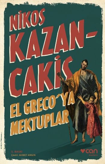 El Greco'ya Mektuplar – Nikos Kazancakis – Can Yayınları – kitap kapağı