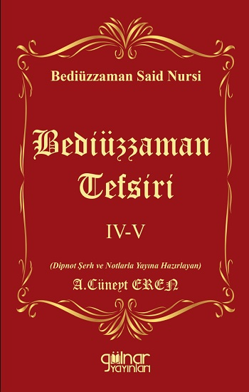 Bediüzzaman Tefsiri IV-V - Gülnar Yayınları Kitap