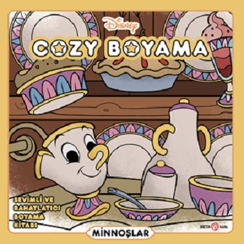 Disney Cozy Boyama, Sevimli Ve Rahatlatıcı Boyama Kitabı - Minnoşlar - Beta Kids Kitap