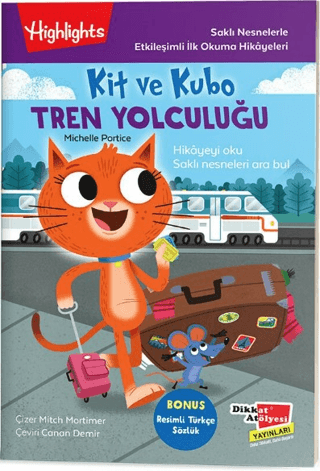 Kit ve Kubo Tren Yolculuğu – Michelle Portice – Dikkat Atölyesi Yayınları – kitap kapağı