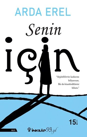 Senin İçin – Arda Erel – İnkılap Kitabevi – kitap kapağı