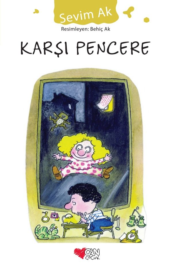 Karşı Pencere – Sevim Ak – Can Çocuk Yayınları – kitap kapağı