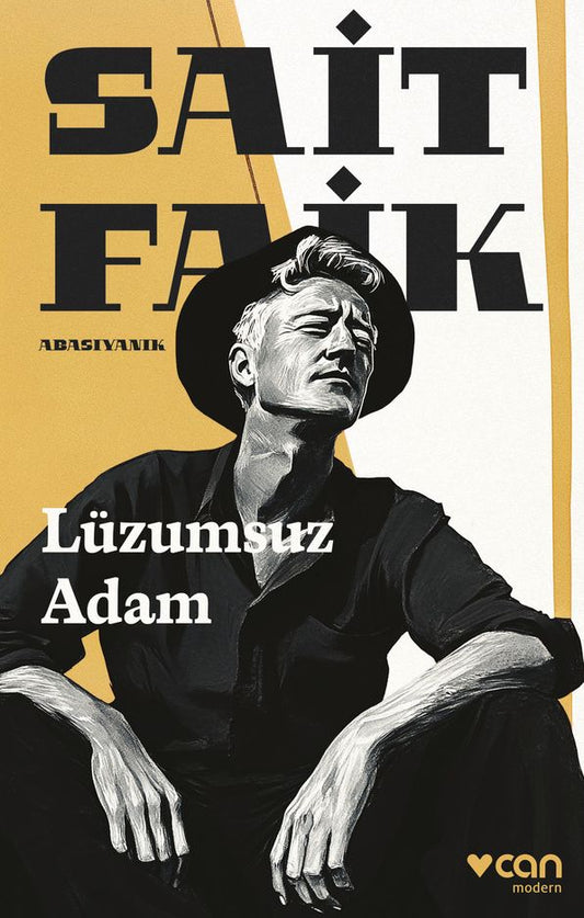 Lüzumsuz Adam – Sait Faik Abasıyanık – Can Yayınları – kitap kapağı