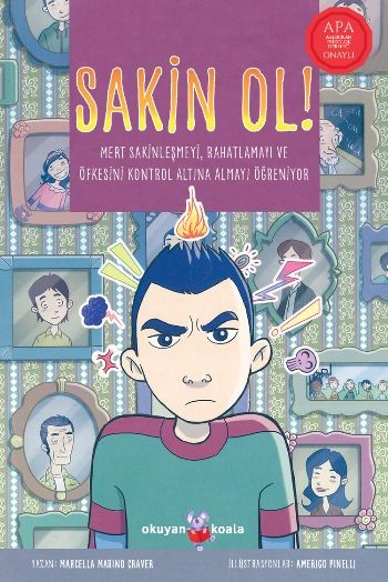 Sakin Ol – Marcella Marino Craver – Okuyan Koala – kitap kapağı
