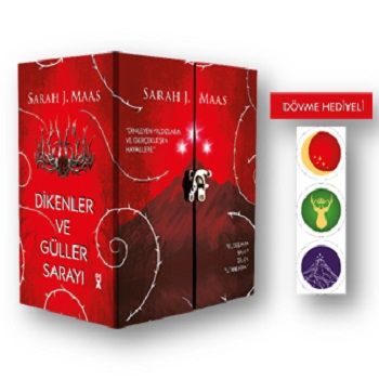 Dikenler ve Güller Sarayı Kutulu Set (Dövme Hediyeli) – Sarah J. Maas – Dex Yayınevi – kitap kapağı