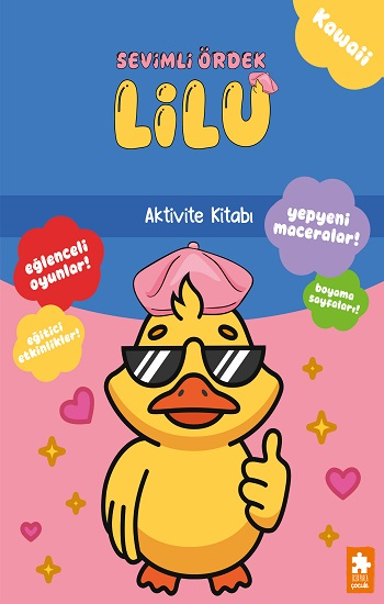 Sevimli Ördek Lilu - Aktvite Kitabı - Eksik Parça Yayınları Kitap