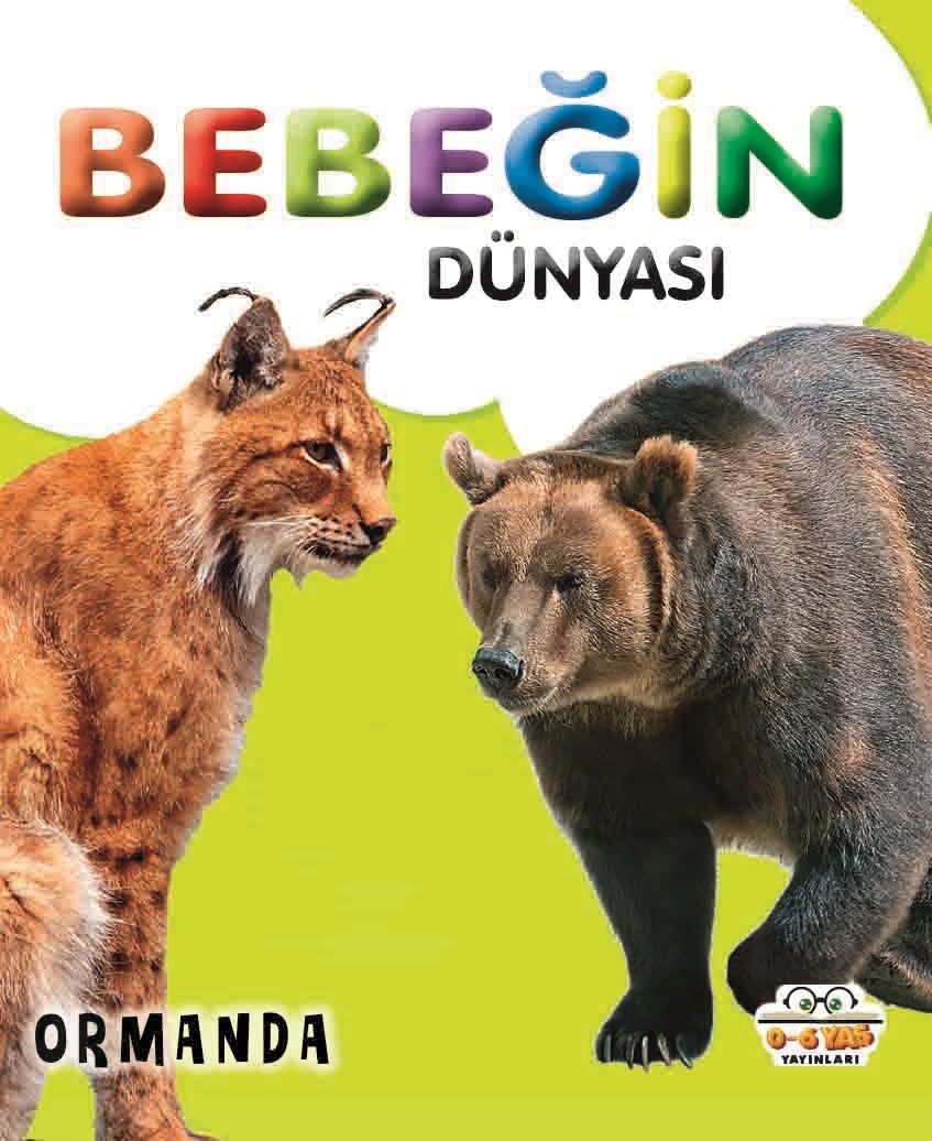 Bebeğin Dünyası - Ormanda (Sıvama Cilt) – Taha Toptaş – 0-6 Yaş Yayınları – kitap kapağı