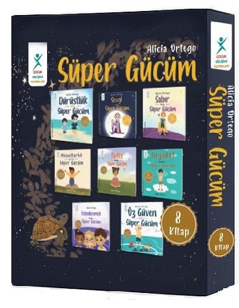 Süper Gücüm Seti 8 kitap - Çocuk Gelişimi Yayınları Kitap