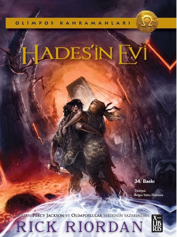 Olimpos Kahramanları Hades'in Evi – Rick Riordan – X-Libris – kitap kapağı