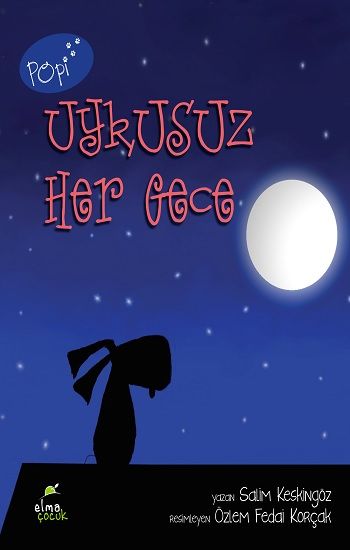 Uykusuz Her Gece – Saim Keskingöz – Elma Çocuk – kitap kapağı